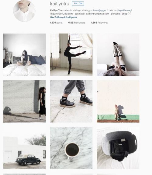 the mostly-white instagrams. so chic. (this is less creepy bc i kind of know this person fine it's still creepy bye)