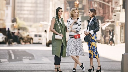 location-group-of-models-standing-in-the-street-wearing-who-what-wear-collection